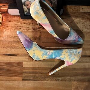 Vibrant Multicolor Women's Heels